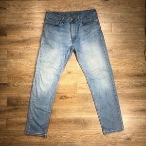 Levis 502 Taper Jeans Mens Tag 34x34 All Season Tech Light Stretch Actual 36x31